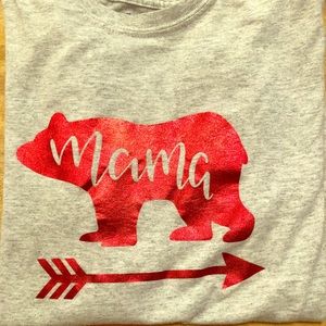 Mama Bear Vinyl Shirt